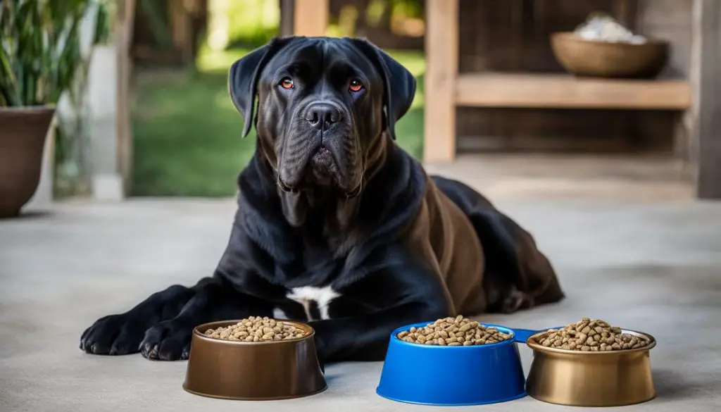 Cane Corso dietary prevention