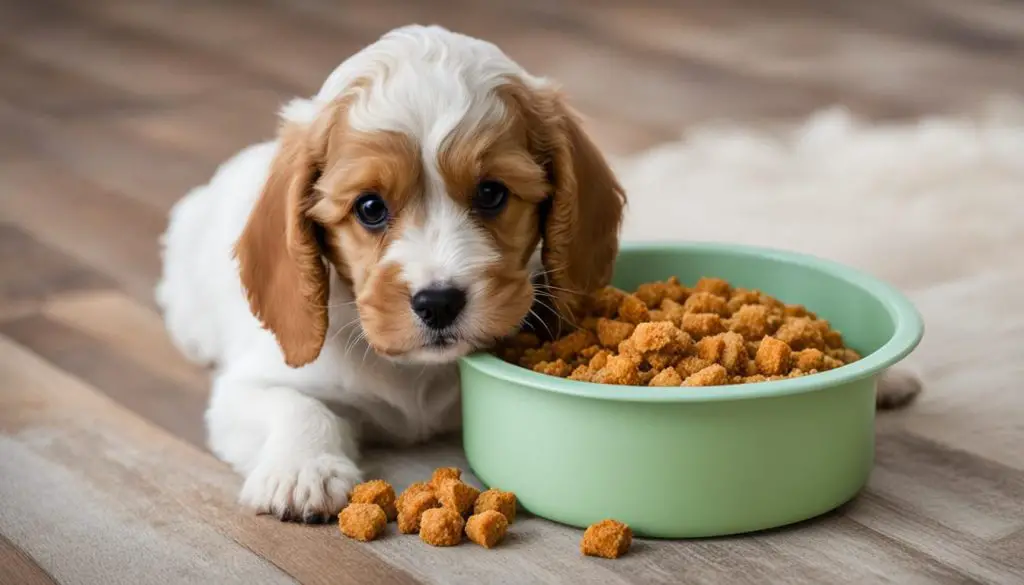 Cavapoo feeding schedule