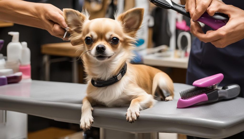 Chihuahua grooming routine