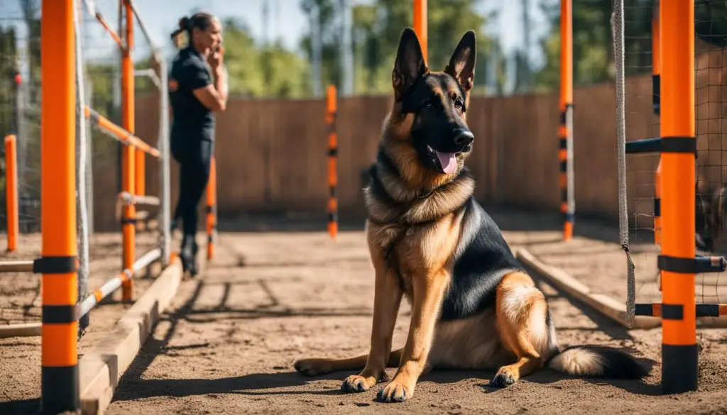 Obedience training for German Shepherds